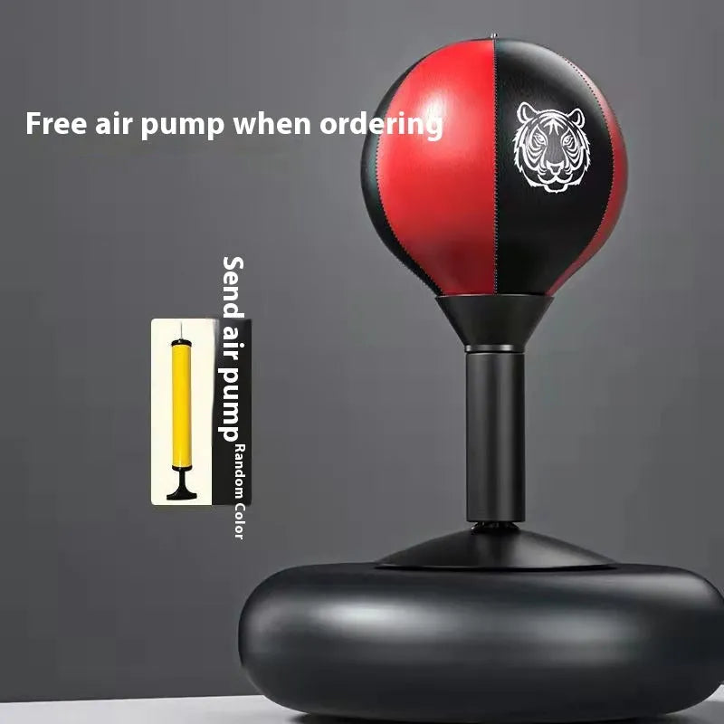 PU boxing reaction target measuring 300x120mm with inflator and mounting holster