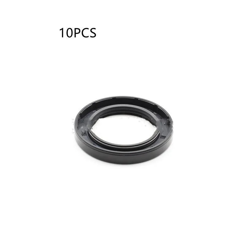 AG100 motorcycle engine oil seal kit with carbon steel frames showing multiple size options