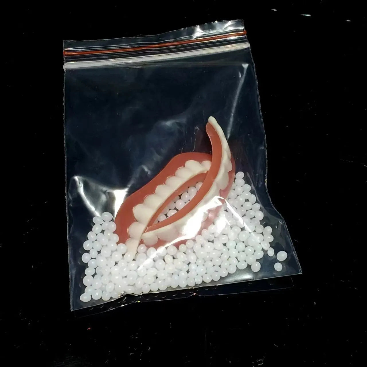 Silicone simulation smile dentures tooth socket dental training model with upper and lower teeth