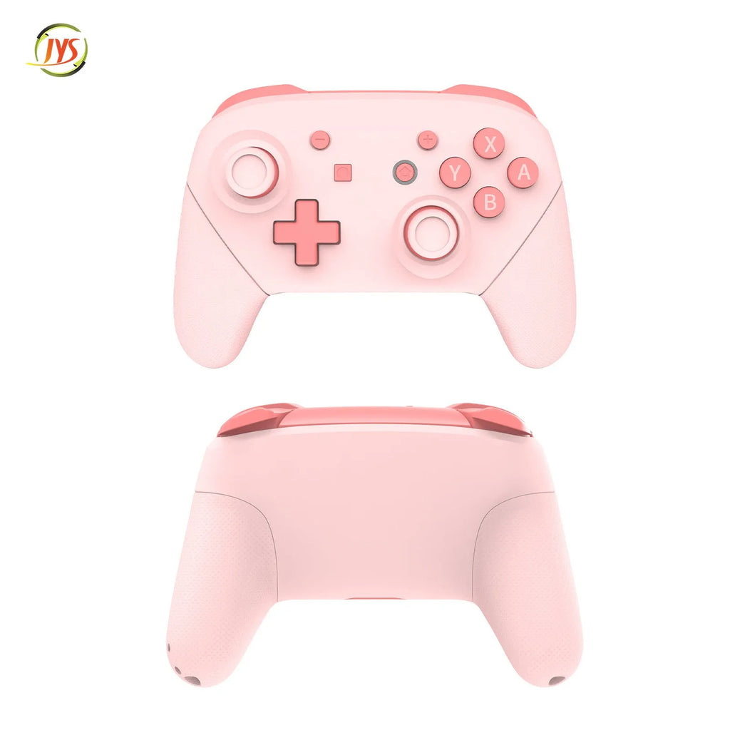 Wireless handle in Pink colour for Nintendo Switch, PC, and Tesla with USB charging cable