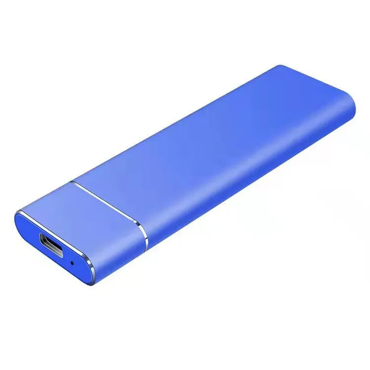 6TB mobile hard disk with metal shell in black, blue, orange, red, or silver colour options showing ultra-thin design