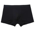 Pure colour bamboo fibre men underwear shorts in solid colour, mid-waist casual design, material viscose