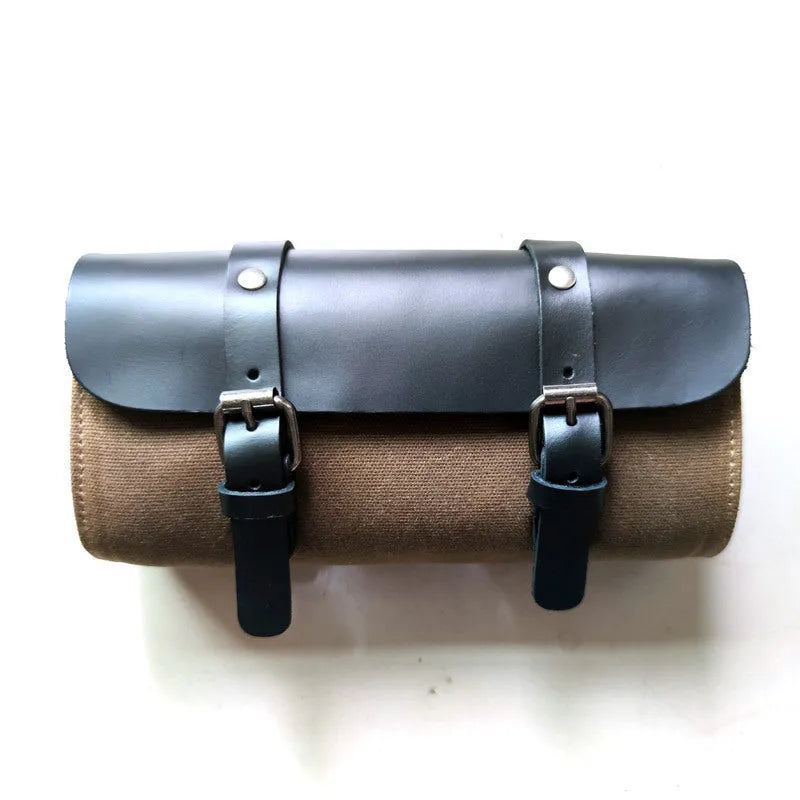 Camel Bag Knight cotton messenger bag for motorcycle helmets with internal organisation compartments