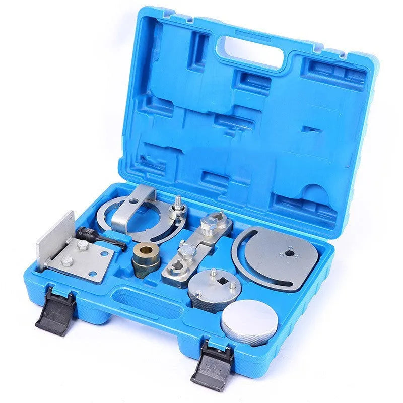 Volvo engine timing special tool kit with eight carbon steel pieces for 3.0T 3.2L T6 models