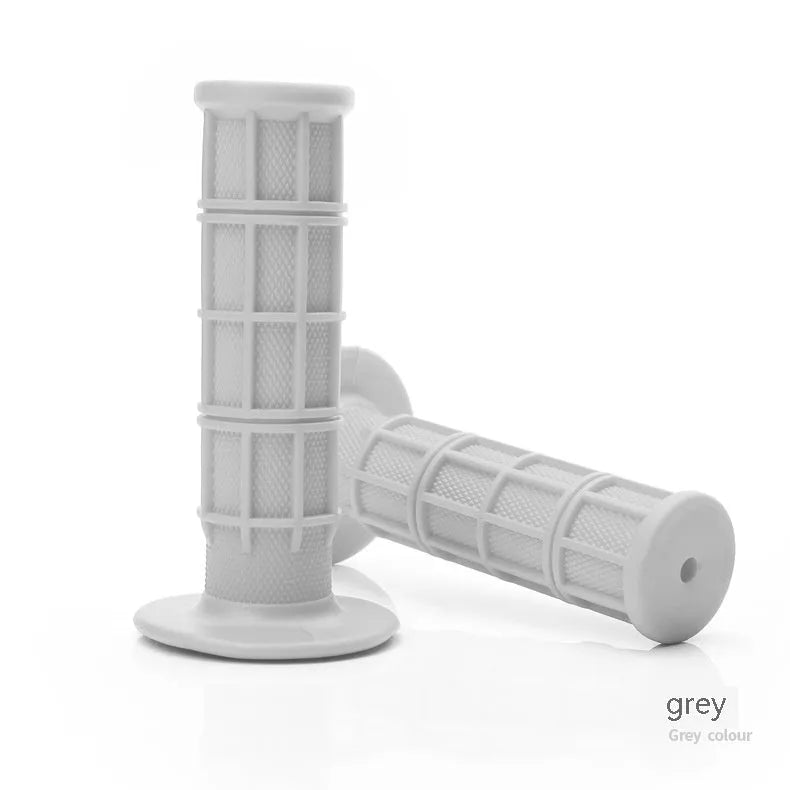 22mm rubber motorcycle handlebar grip covers in eight colour options