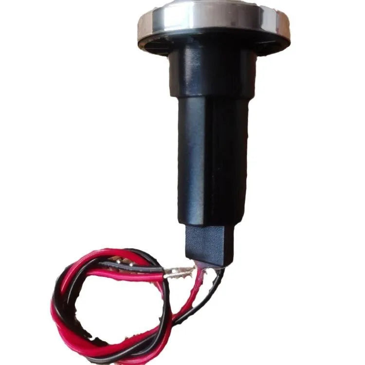 Stainless steel long pole yacht anchor light ring socket with ABS plastic base and attached wires