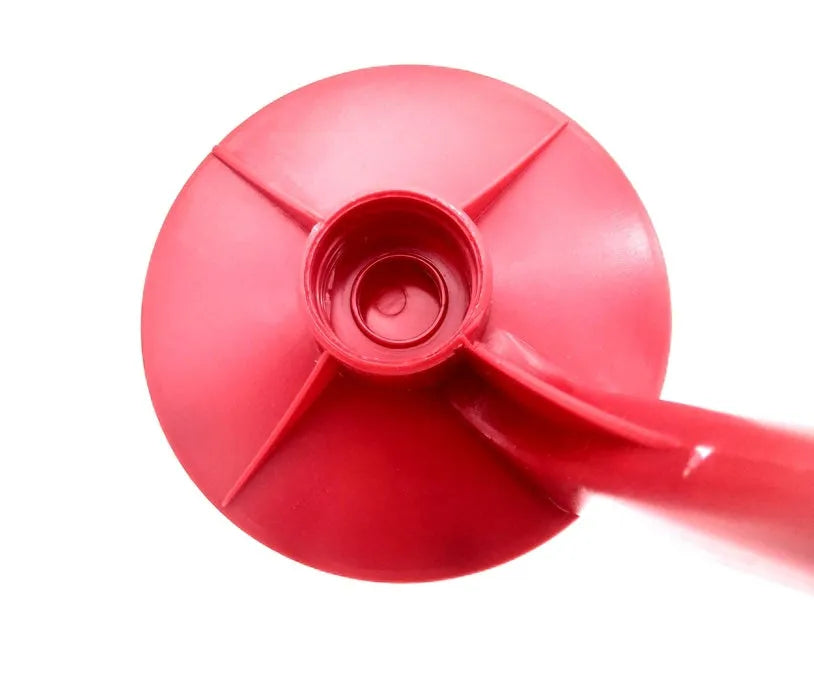 Red Magic Tap soda dispenser pump attached to a 2 litre bottle