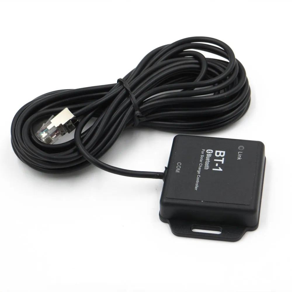 Solar charge controller for 12V/24V systems with 20A discharge and 100V panel voltage capacity