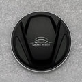 Black plastic CarPlay Android Auto conversion box with data cable for factory head unit smartphone integration