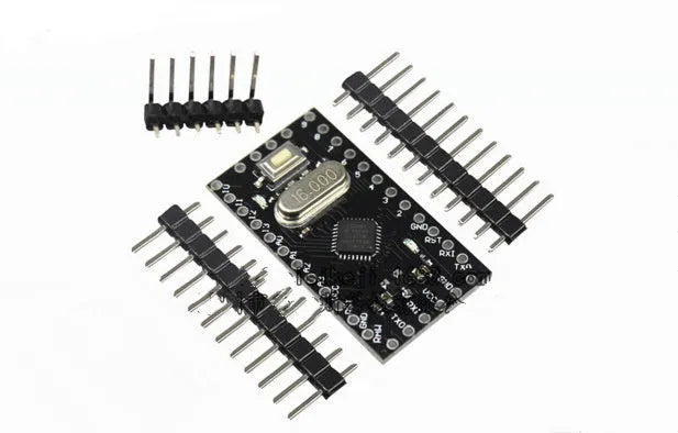 Mini Pro Professional microcontroller circuit board with multiple connection pins