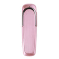 Bluetooth wireless car stereo headset with ABS shell in black, white, pink, and gold