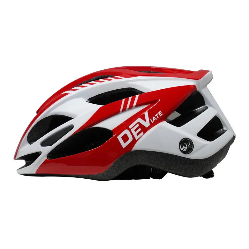 Plus size L adult cycling helmet with ultra-light breathable design in multiple two-tone colour options