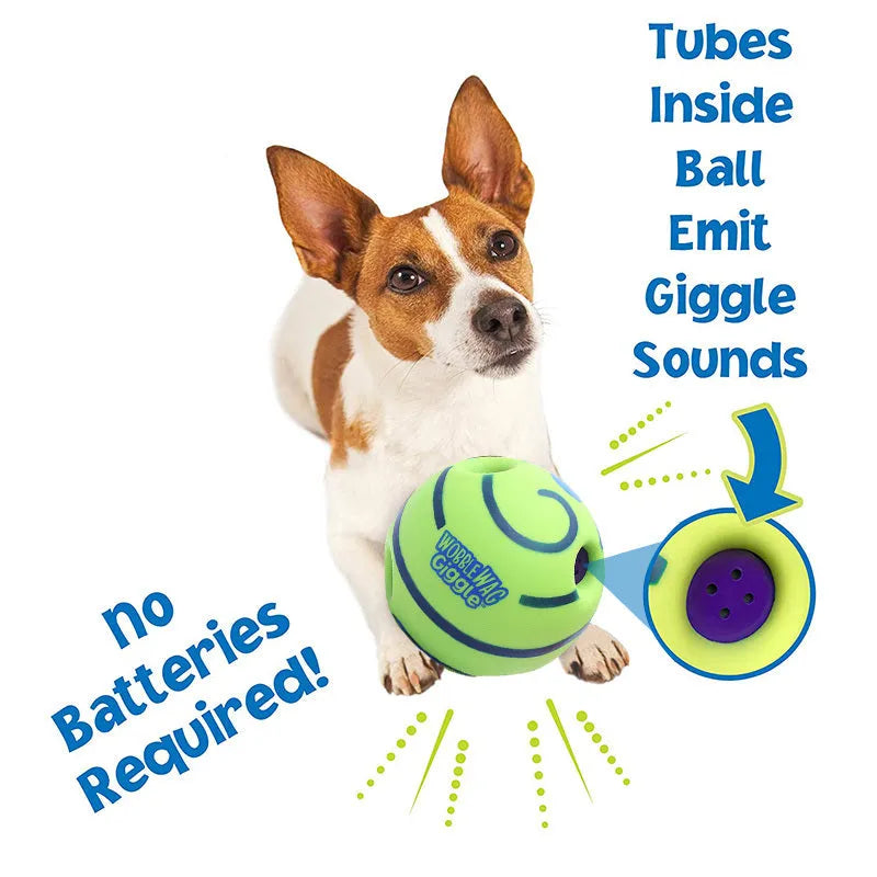 Green vinyl dog molar chew ball, 10cm diameter, non-toxic and bite resistant training toy