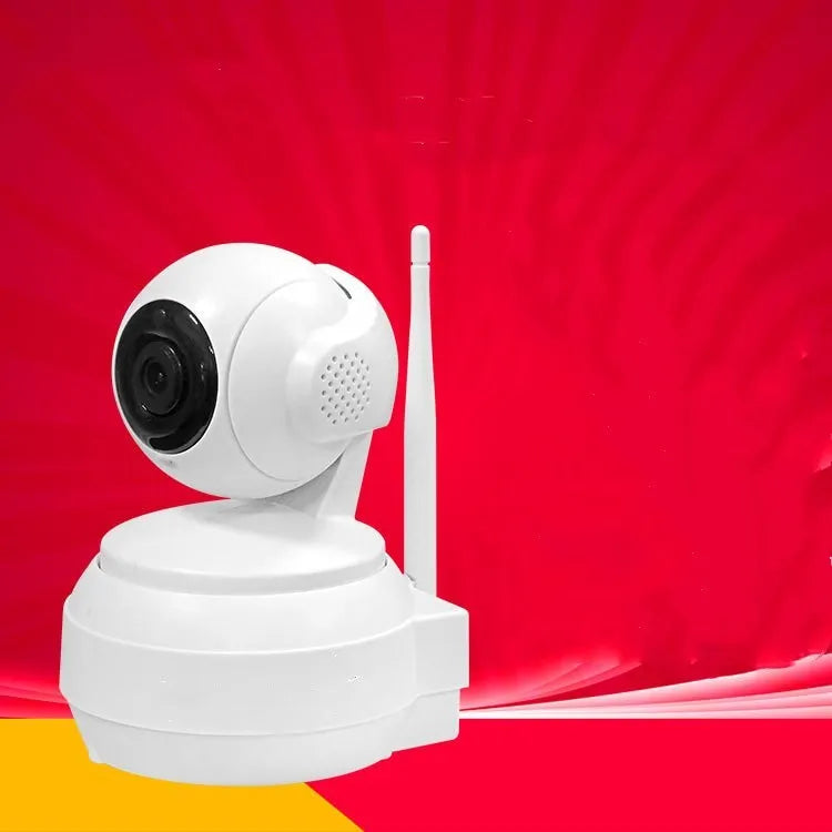 Full Netcom wireless smart dome camera white ABS PTZ with infrared night vision