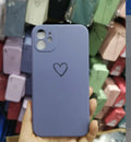 Solid colour TPU silicone back cover case for Apple iPhone on a table