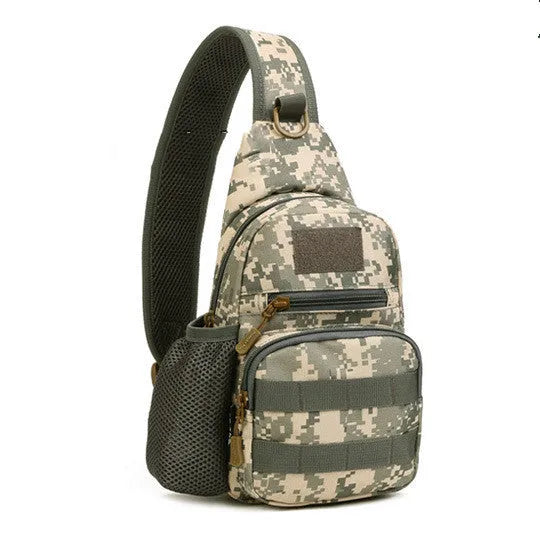 Leisure travel bag in compact 20x32x10cm size with 600D fabric, available in multiple camouflage colours