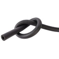 Self-adhesive rubber and plastic pipe insulation tubing in various thicknesses and diameters.