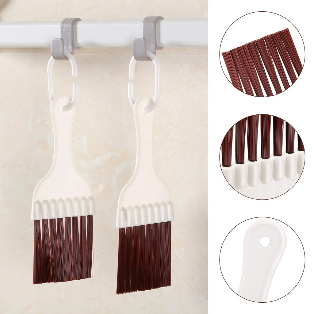 Stainless steel air conditioning fin comb cleaning brush with metal fin comb tool