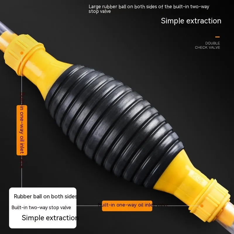 Car manual oil suction pipe set components for engine oil changes with length options