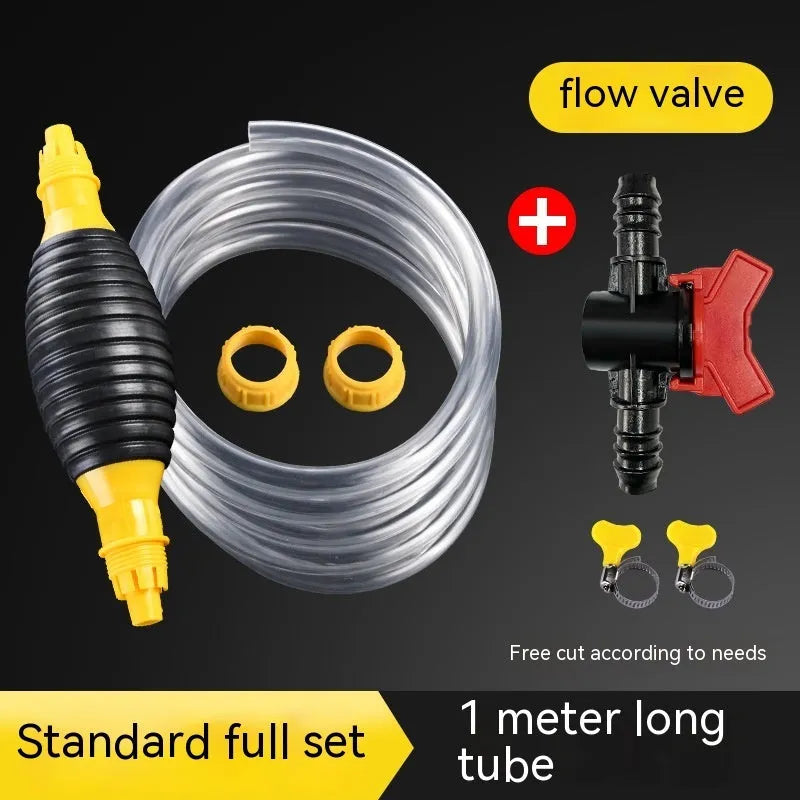 Car manual oil suction pipe set components for engine oil changes with length options