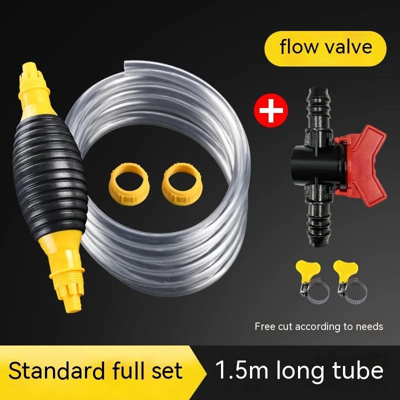 Car manual oil suction pipe set components for engine oil changes with length options