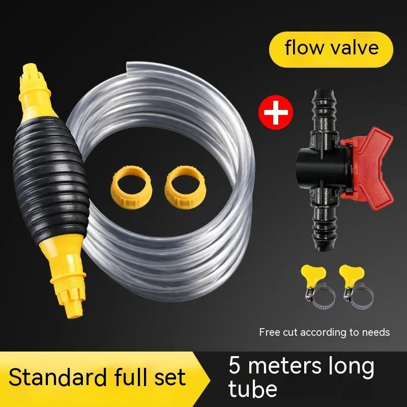 Car manual oil suction pipe set components for engine oil changes with length options
