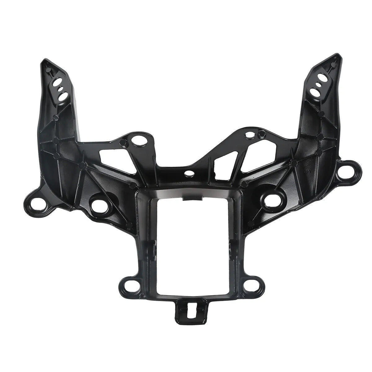 Black heavy aluminium headlight bracket for BMW S 1000RR motorcycle 2009-2018