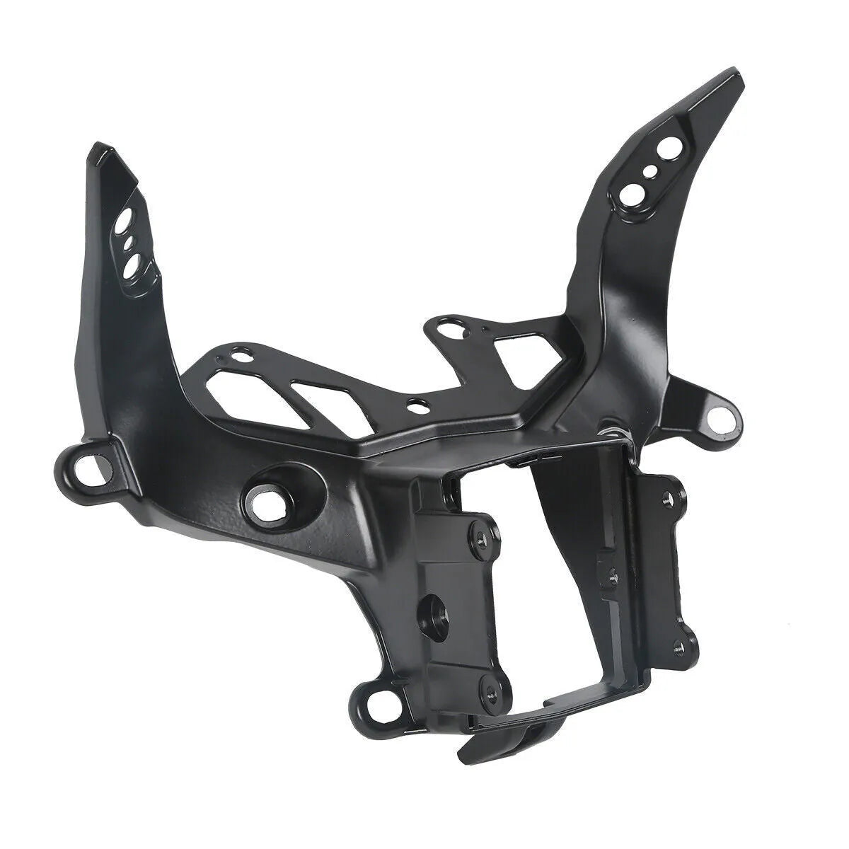 Black heavy aluminium headlight bracket for BMW S 1000RR motorcycle 2009-2018
