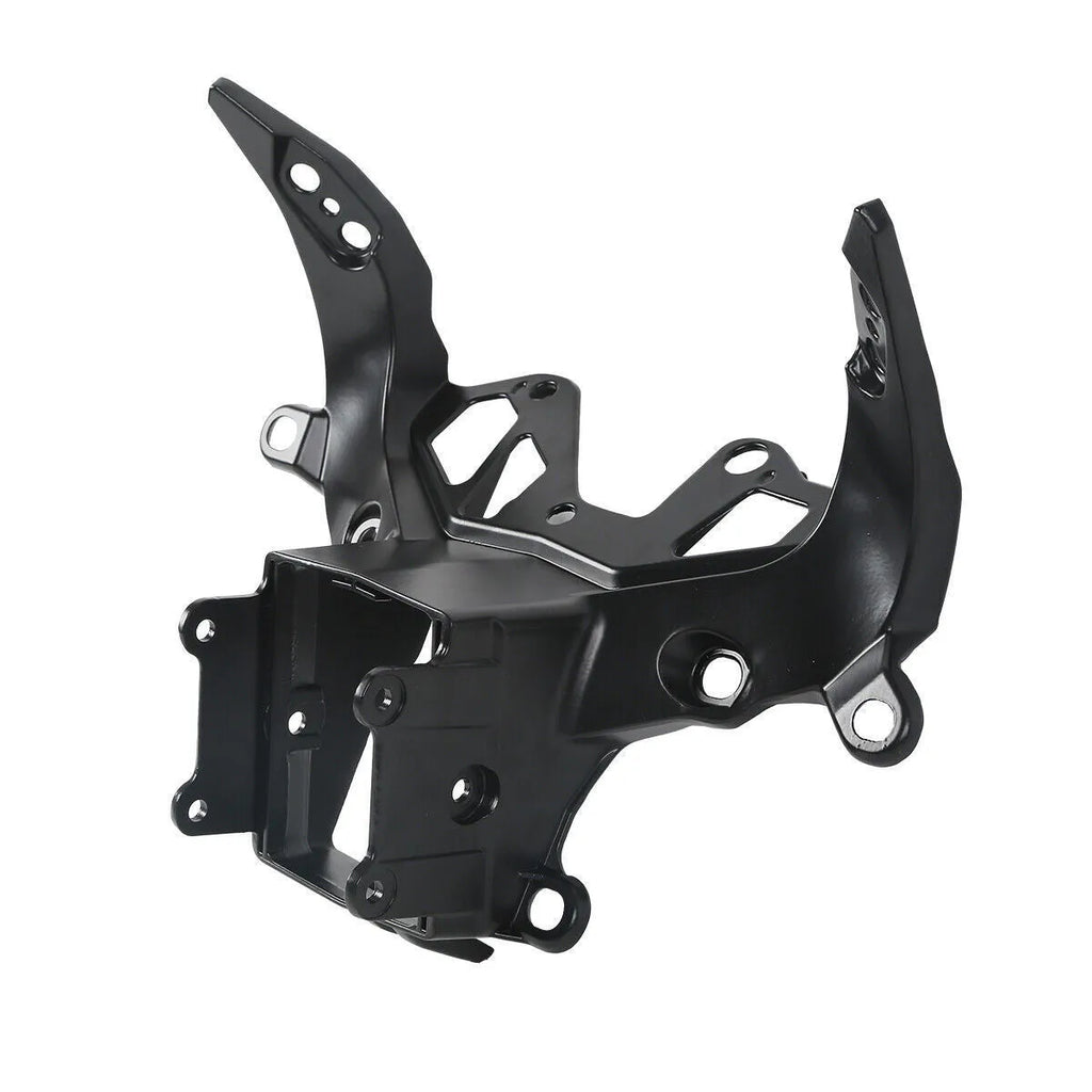 Black heavy aluminium headlight bracket for BMW S 1000RR motorcycle 2009-2018