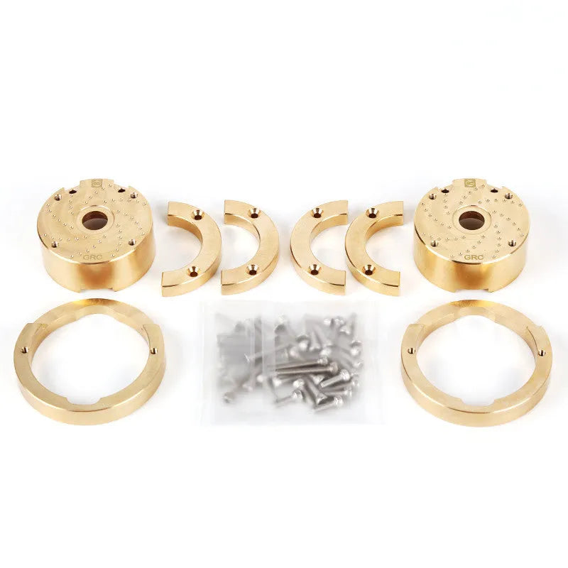 Brass gearbox cover component for wave box mechanical display models