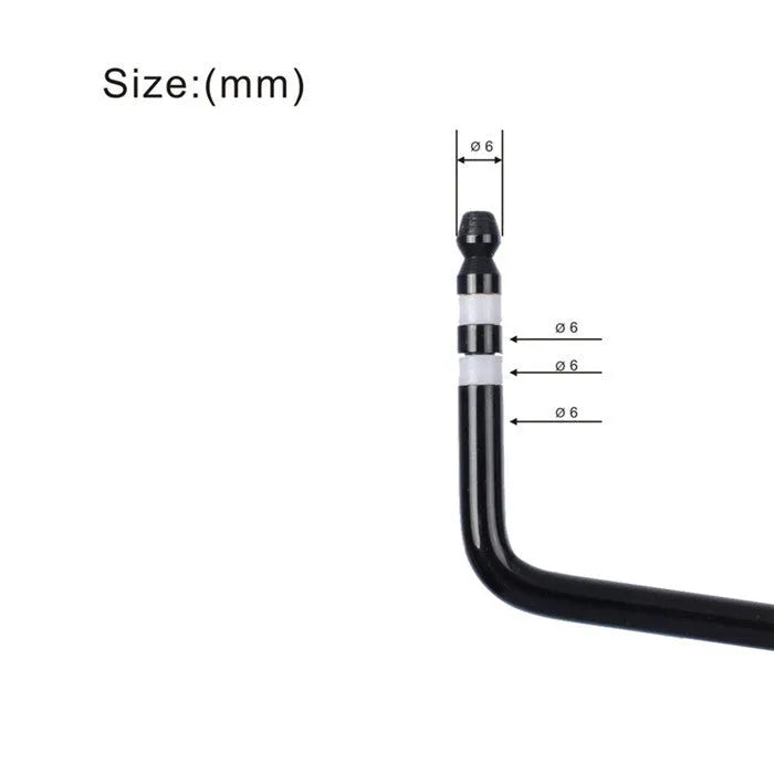 Direct plug-in metal guitar tremolo bar in black, blue, gold, and silver chrome finish options.