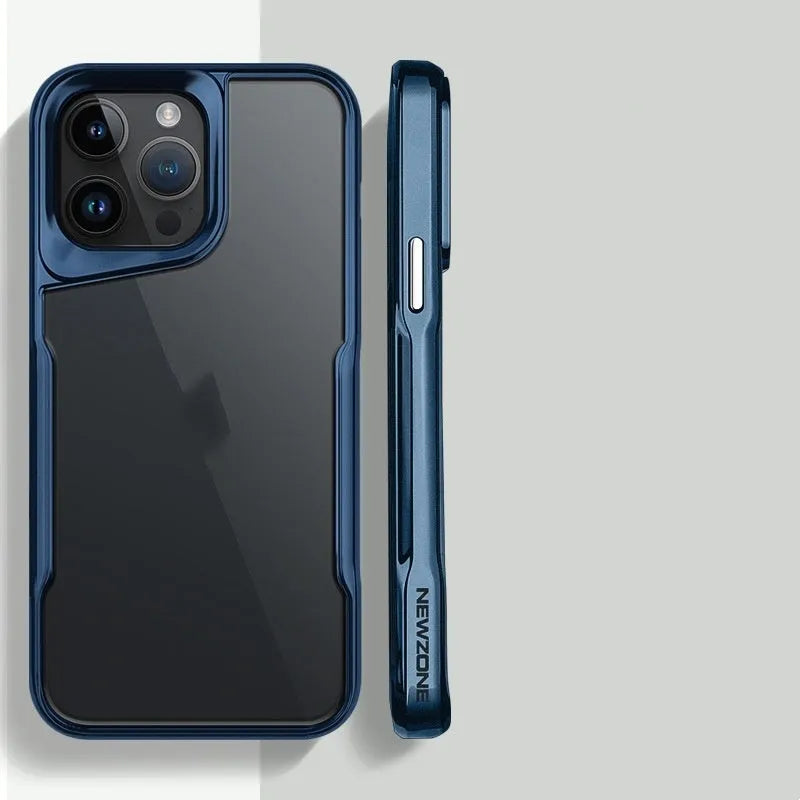 Original Armor Small Waist TPU PC phone case for iPhone in Titanium Black