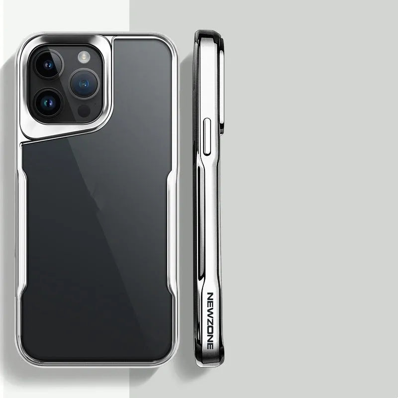 Original Armor Small Waist TPU PC phone case for iPhone in Titanium Black