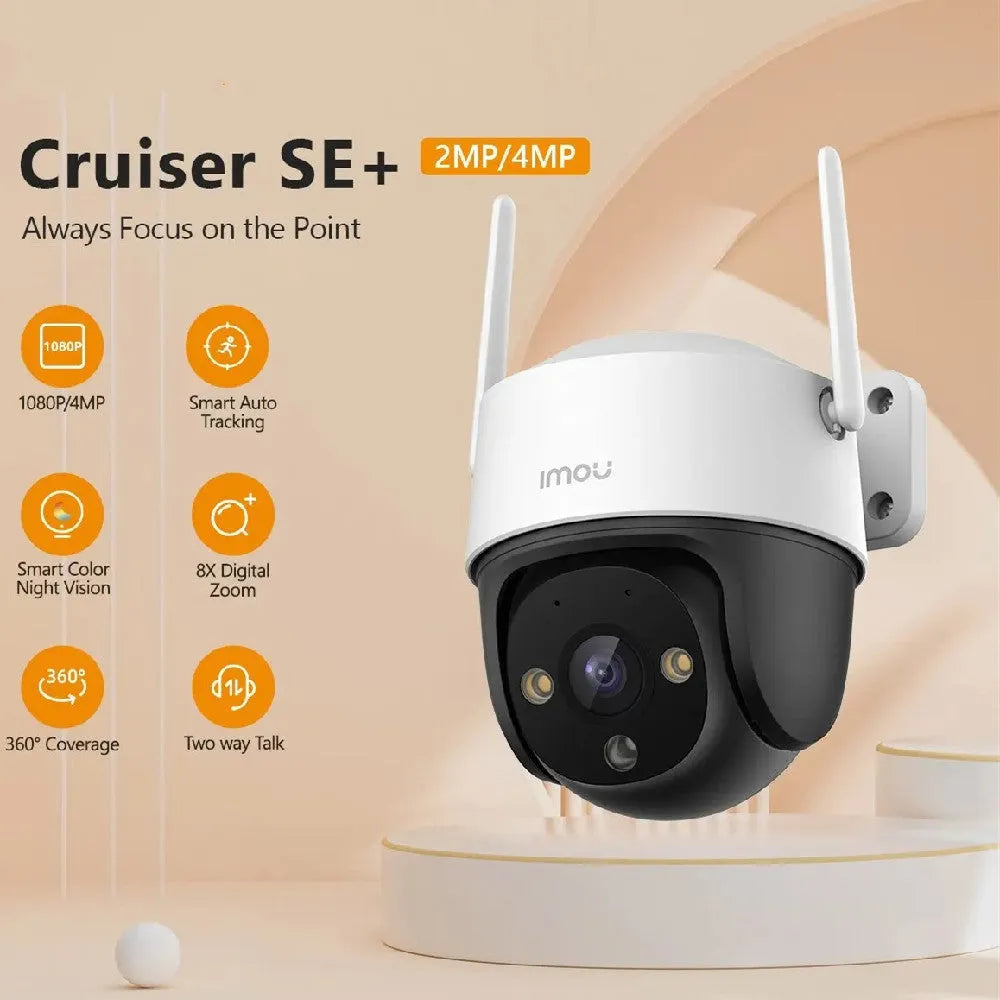 K71FT wireless 4G indoor surveillance camera with 1080p resolution and AI humanoid detection