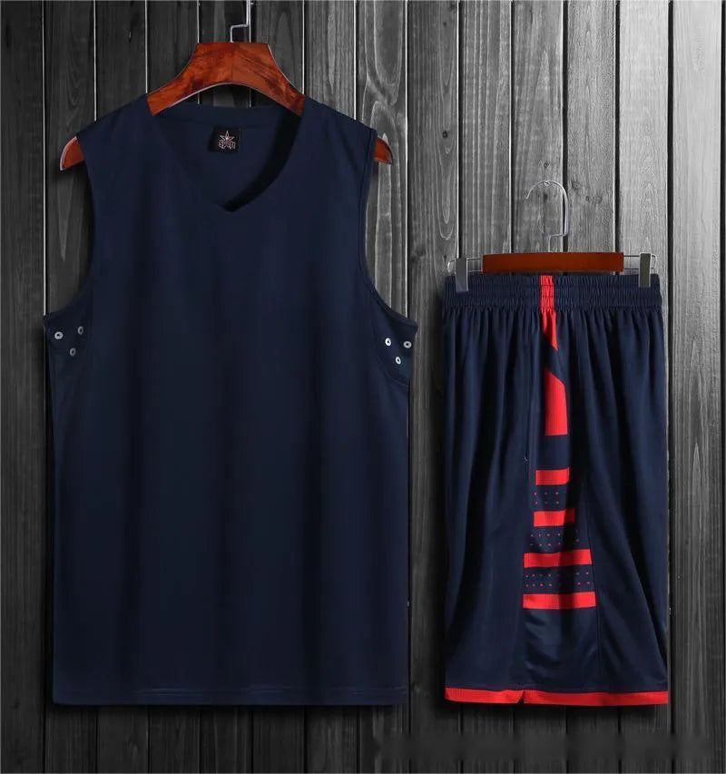 Black sleeveless basketball training vest on a mannequin, part of a unisex sportswear set.