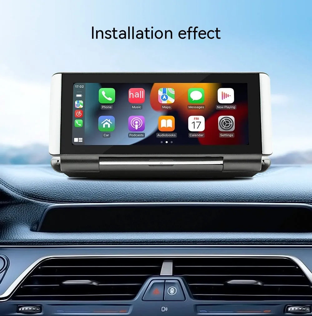 6.86 inch wireless CarPlay MP5 player for car dashboard installation