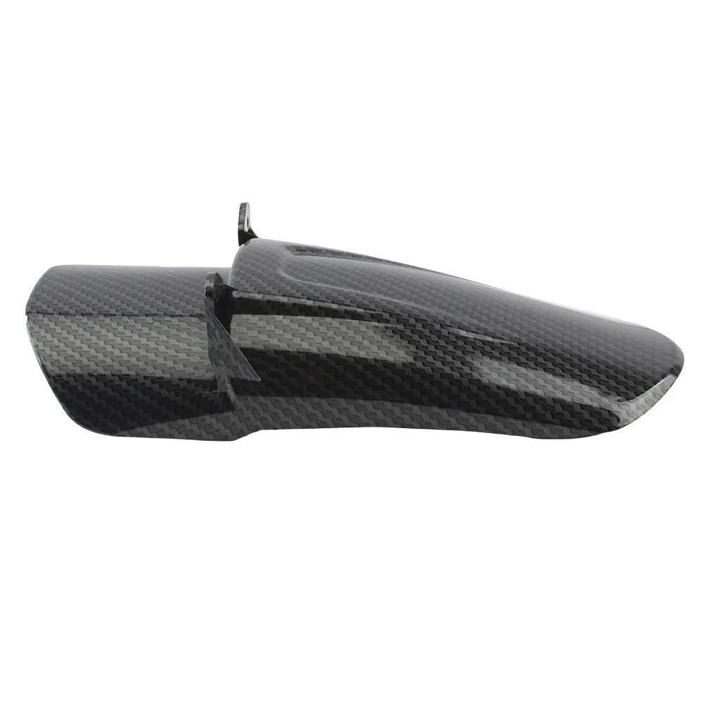 Carbon fibre motorcycle rear shock absorber fender for Light Bee models with standard mudguard design
