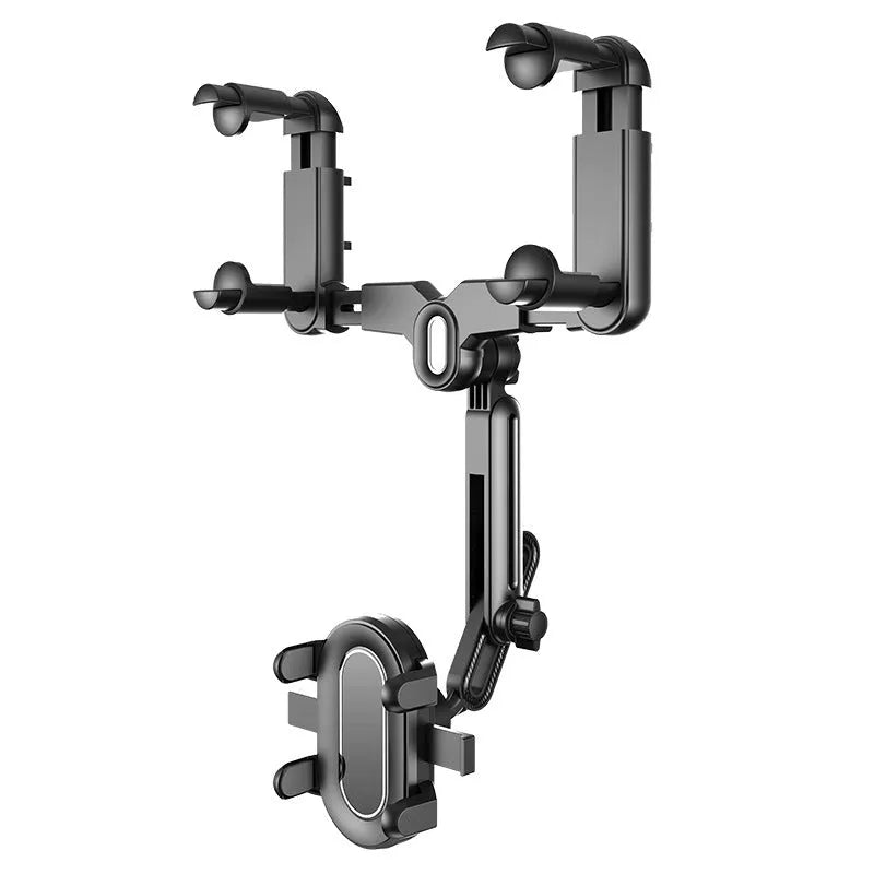Black ABS automobile rear view mirror bracket for 7th generation upgraded folding rod mirrors