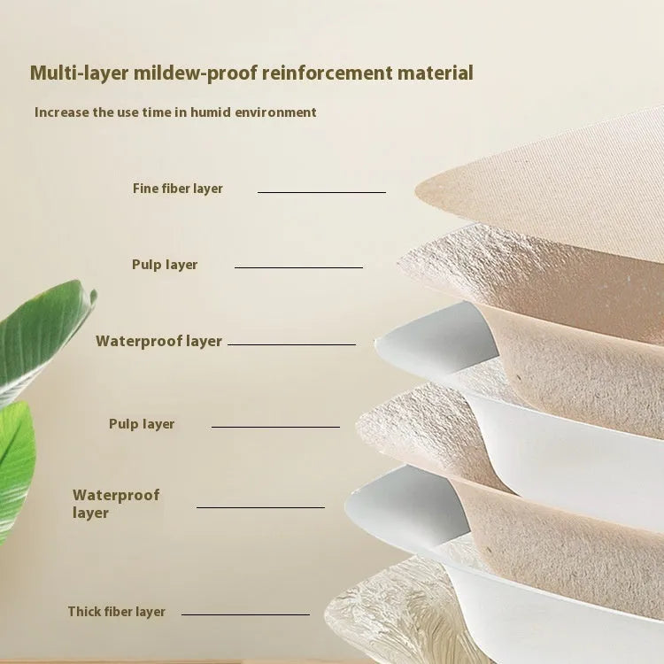 Brown disposable biodegradable cat litter box showing its small box design and waterproof construction.