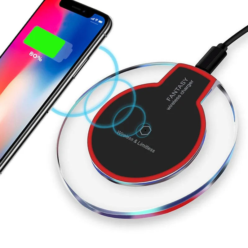 Qi wireless charging receiver module for Samsung Galaxy S8 and S8 Plus smartphones with 100mm diameter