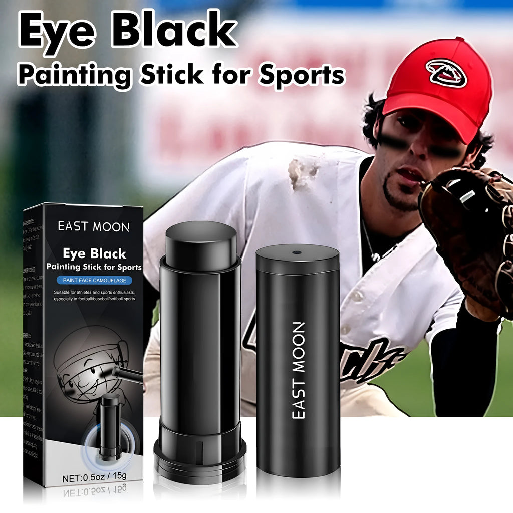 15g sports eye black paint stick for baseball athletes in 8.6cm packaging
