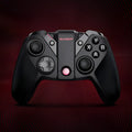 Black Gaishi chicken handle game controller with type-C connector on a dark surface.