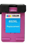 Black and colour compatible ink cartridges for HP Deskjet and Officejet printers.