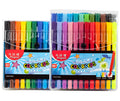 Elf watercolour pen bag 12 colours plastic pens 16cm length bagged pack for basic drawing