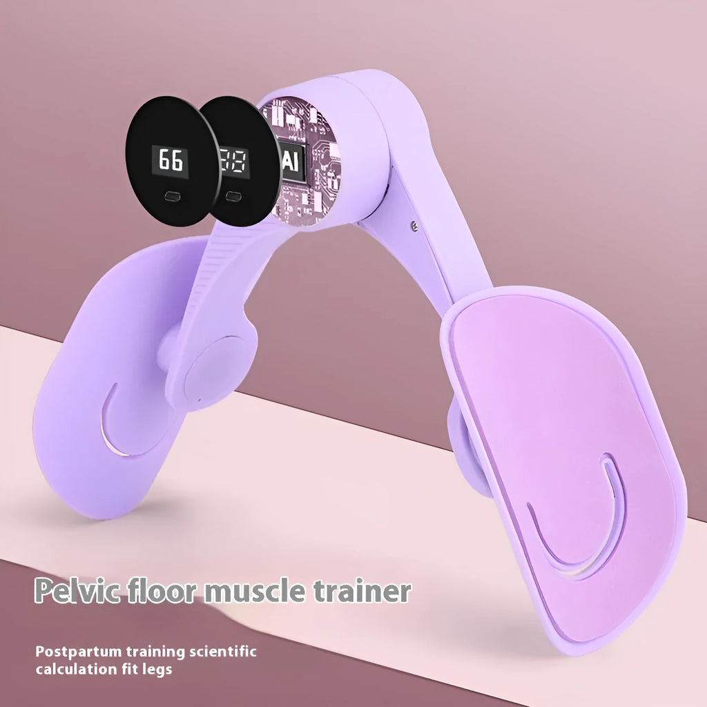 Leg Master pelvic floor muscle exercise Kegel trainer with counting model in pink and purple colour options