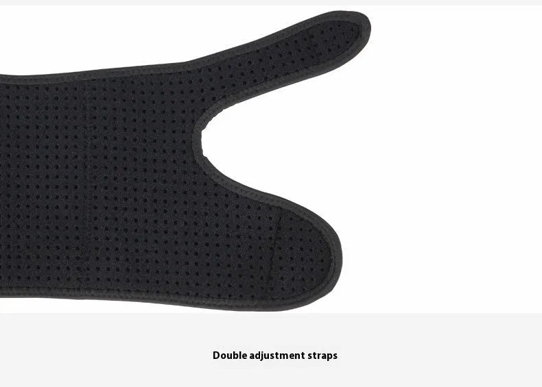 Men's neoprene and aluminium plywood joint tendon sheath fixed support gloves for sports.