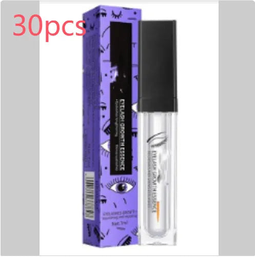 Eyelash nourishing liquid in black 7ml bottle for dense lash growth