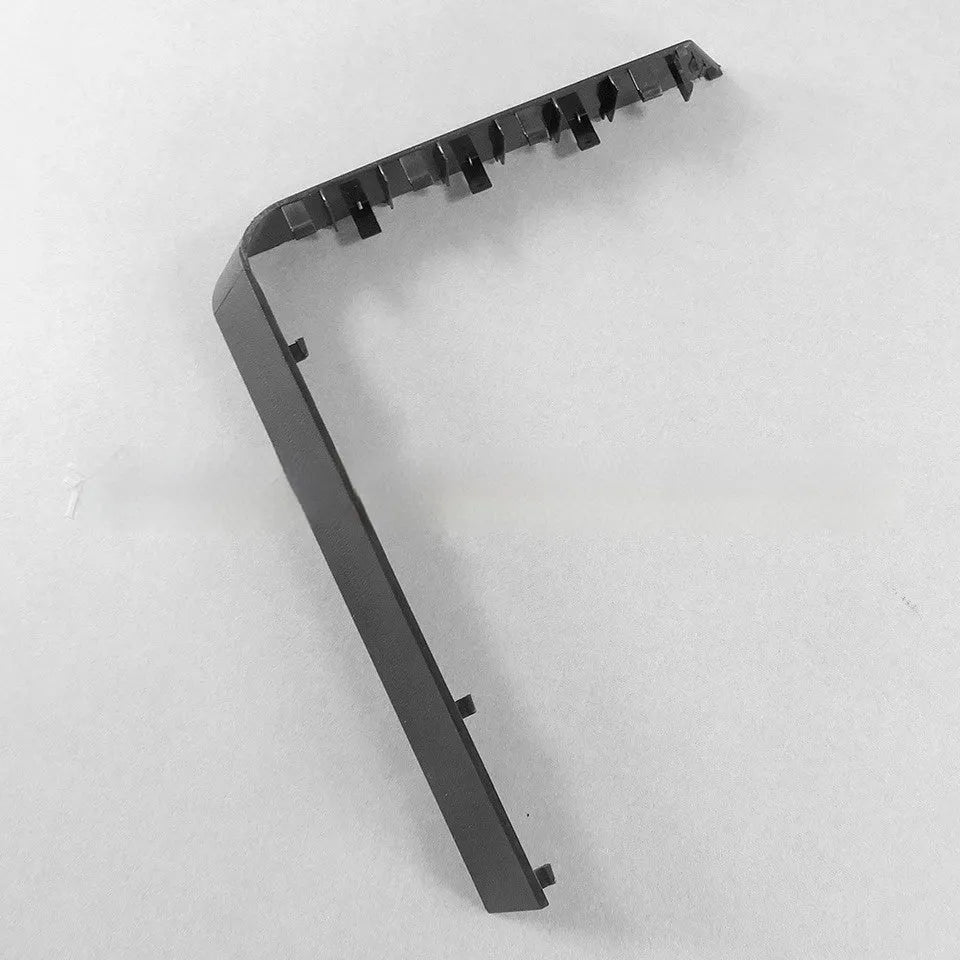 A black plastic hard drive cover or baffle bin for storing an internal hard disk.