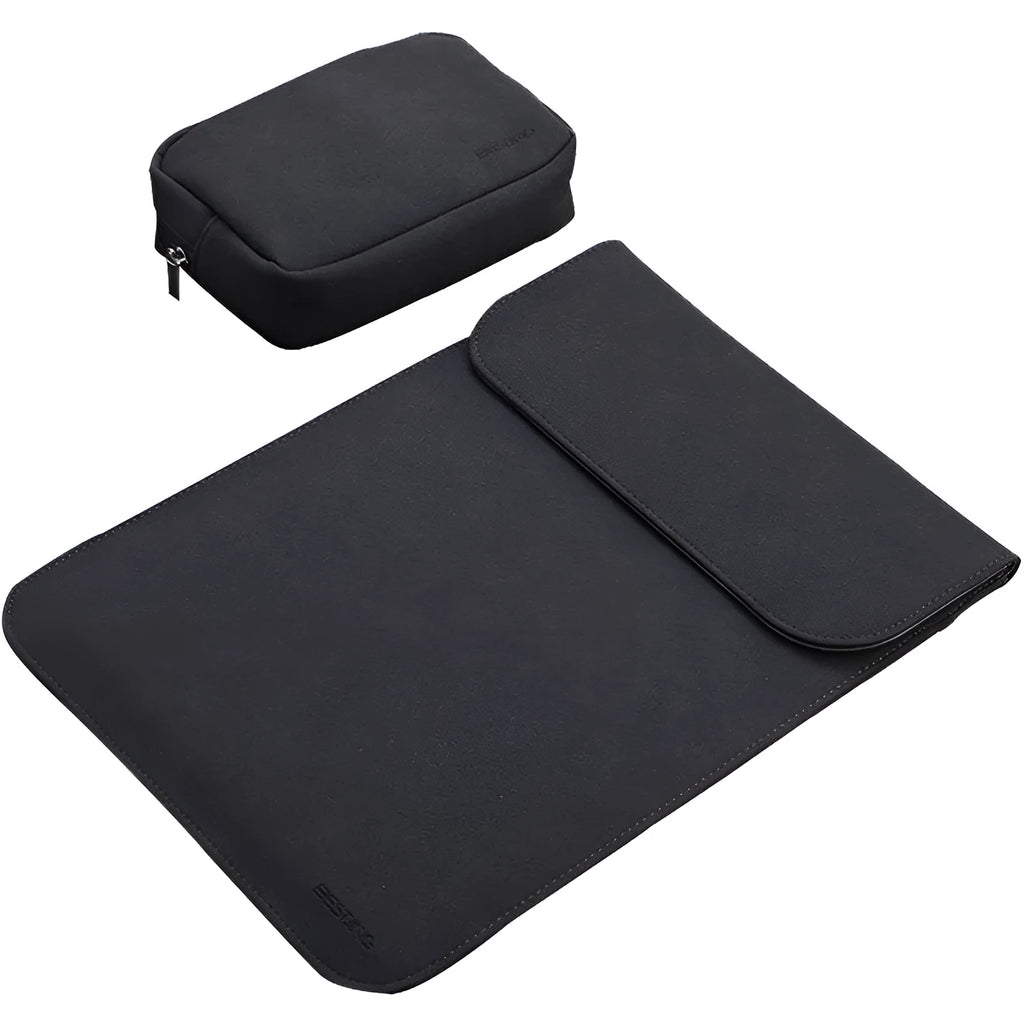 Neoprene notebook case for 11-12 inch laptop in Dark Gray with 6mm thickness