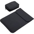 Neoprene notebook case for 11-12 inch laptop in Dark Gray with 6mm thickness